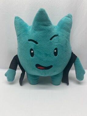 Plush Teal Monster Toy - Soft Collectible Kids Toy